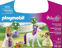 PLAYMOBIL PRINCESS - VALISETTE PRINCESSES AVEC LICORNE #70107